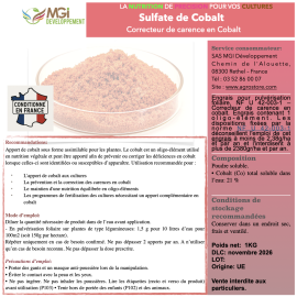 Equation COBALT 21% - sachet 1 kg