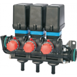 Bloc vanne Arag 3 voies - 2 vannes