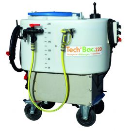 mélangeur tech'bac 220L trémie remplissage